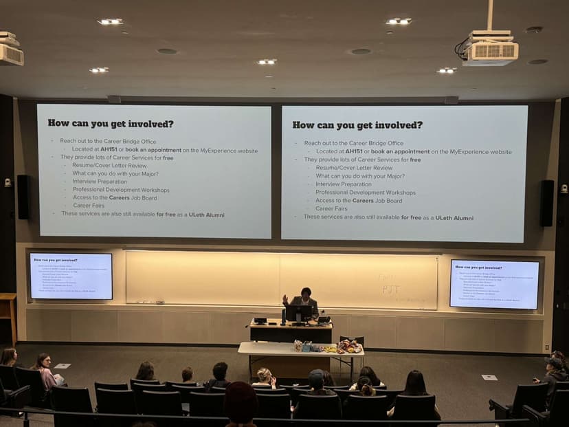 University Open House — Student Speaker